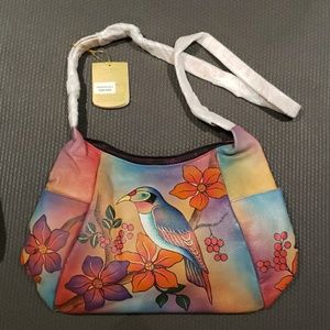Ansuschka hobo handbag tropical Bouquet